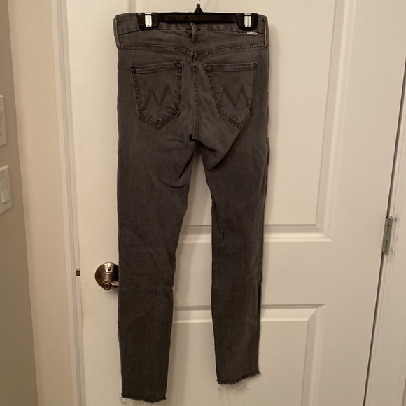 Mother The Looker mid rise Ankle Fray skinny jeans size 24 - Picture 2 of 4